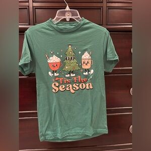 Green 'Tis The Season Graphic Tee